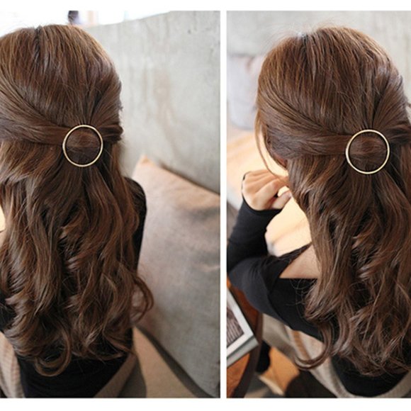 "Ring Around the Rosy" Minimalist Circle Clip - Picture 14 of 15